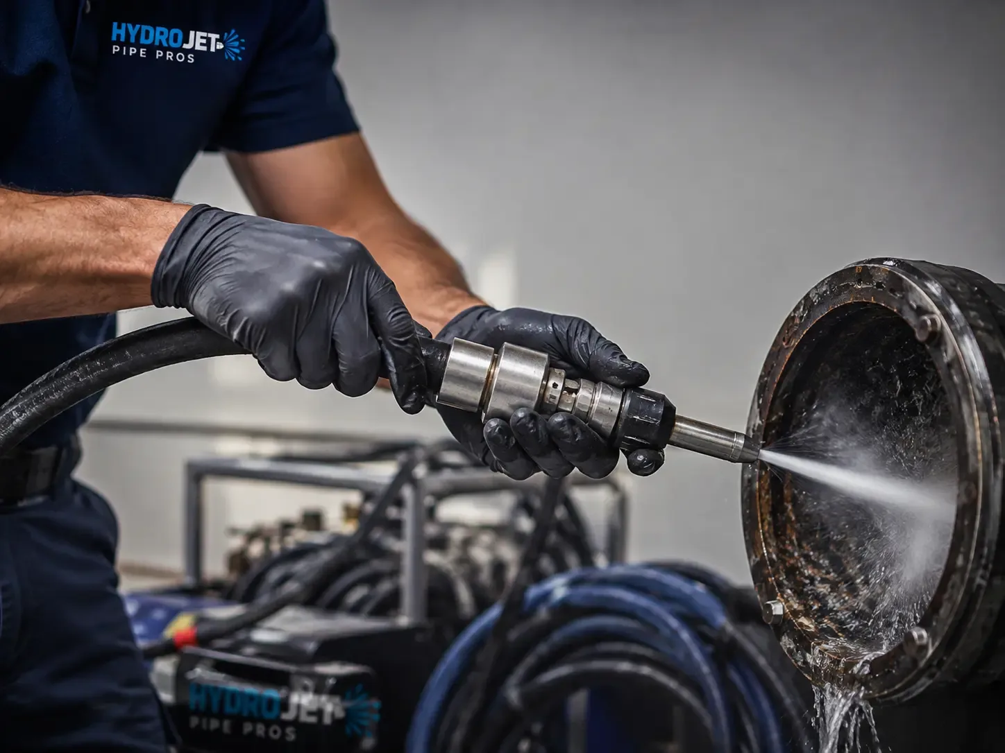 Hydro Jet Pipe Descaling in Larned, KS
